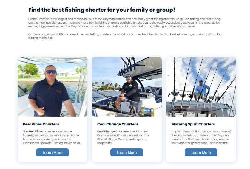 Grand Cayman Fishing Charters